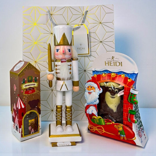 Pachet De Bucurie De Crăciun Odorizant De Cameră Decorațiune Spargător De Nuci Heidi Ciocolată Moș Crăciun În Sac Cadou