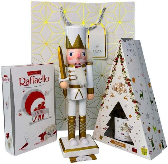 Pachet Deliciu De Crăciun Odorizant De Cameră Decorațiune Spargător De Nuci Praline Raffaello În Sac Cadou