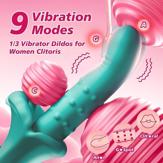 SMD Erotikon Вибратор G-Spot Зелен