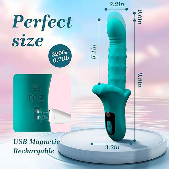 SMD Erotikon Вибратор G-Spot Зелен