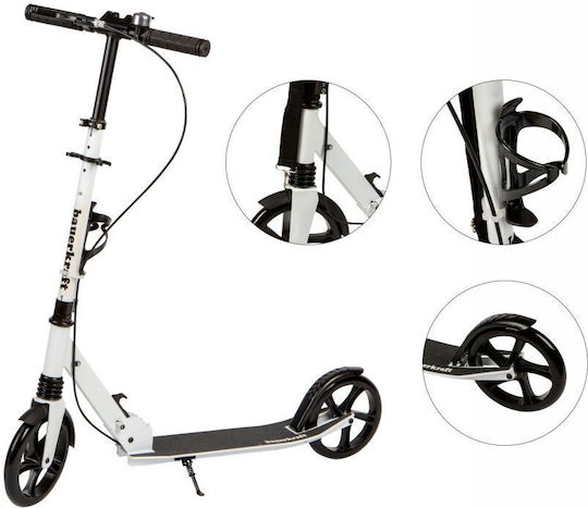 Kinderroller Klappbar 2-Rad Weiß