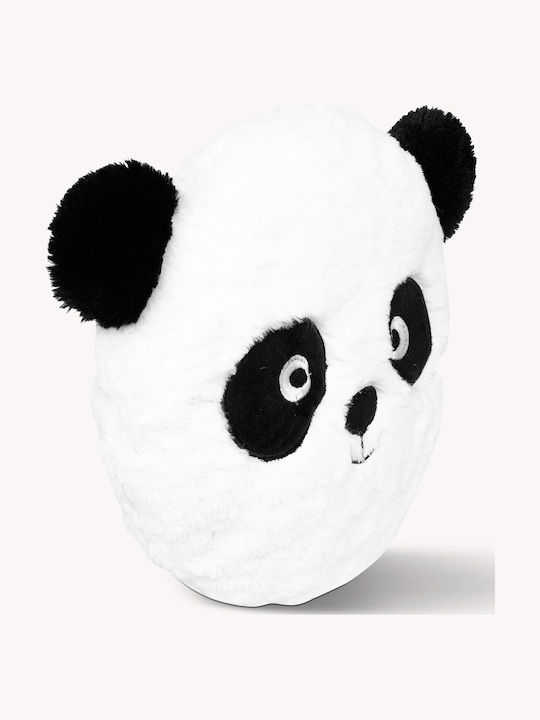 Atmosphera Rundes Kinder Wurfkissen Panda Weiß Φ27cm