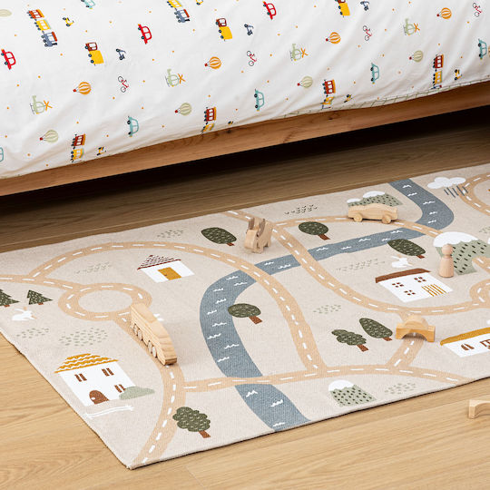 Kids Rug Drumul Bej 100x150cm