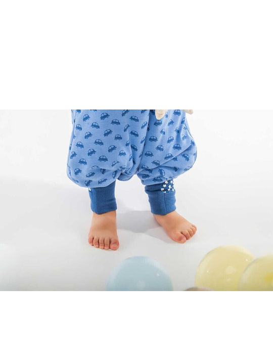 Baby Bliss Autumn Sleeping Bag with Feet Blue