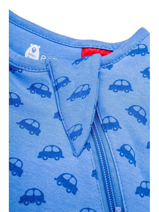 Baby Bliss Autumn Sleeping Bag with Feet Blue
