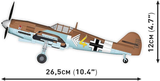 Cobi Modellfigur 350 Teile mit Kleber und Farben 34.4x24x6cm.