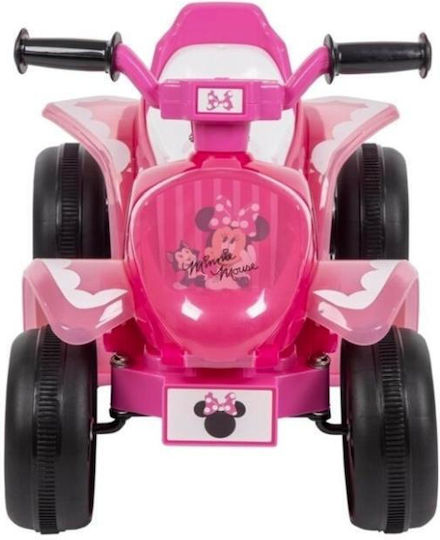 Παιδική Μηχανή Minnie Ηλεκτροκίνητη 6 Volt Ροζ για 1+ ετών