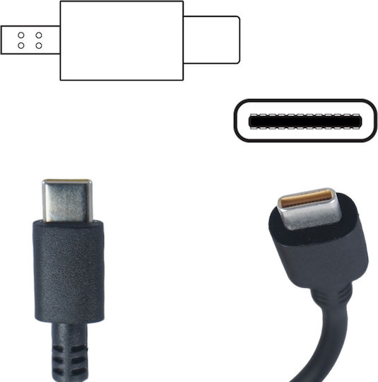 Laptop Power Adapter Charger Lenovo Thinkpad L14 Gen 1 65w Standard USB Type-C AC Adapter OEM High Quality Code 60143