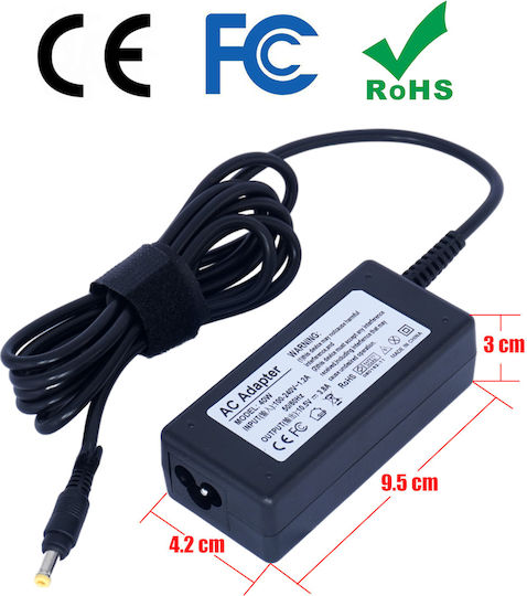 Laptop Power Adapter Charger Sony 40W 10.5V 3.8A 4.8*1.7 mm VGP-AC10V10 Laptop Notebook Charger OEM High Quality Code 60070