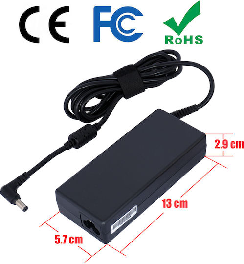 Laptop Power Supply AC Adapter Charger Q1510 Hm55 Amilo Pi 2530 Esprimo Mobile Q5020 Amilo Pi 2540 Esprimo Mobile Q5030 Amilo Pi 2550 Esprimo Mobile Q5030 E-star 4 Amilo Pi 3540 Laptop Notebook Charger OEM High Quality Code 60022