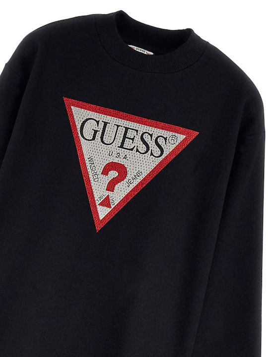 Children's Dress Sweatshirt Long Sleeve Black