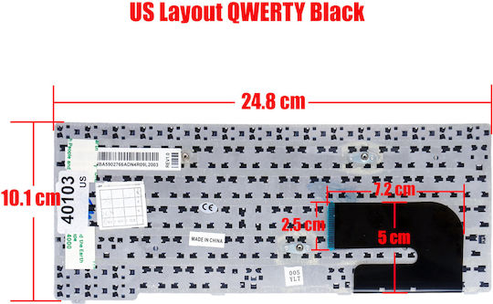 Laptop Keyboard Samsung N150 N143 N145 N148 N158 Nb30 Nb20 N102 N102s Us Oem Code 40103us