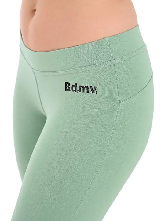 Women's Capri Training Legging Green