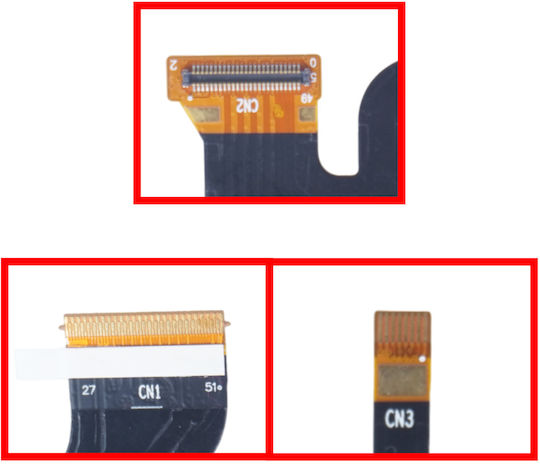 Flex Cable Screen for Laptop Microsoft Surface Go 1827, 1824, 1815
