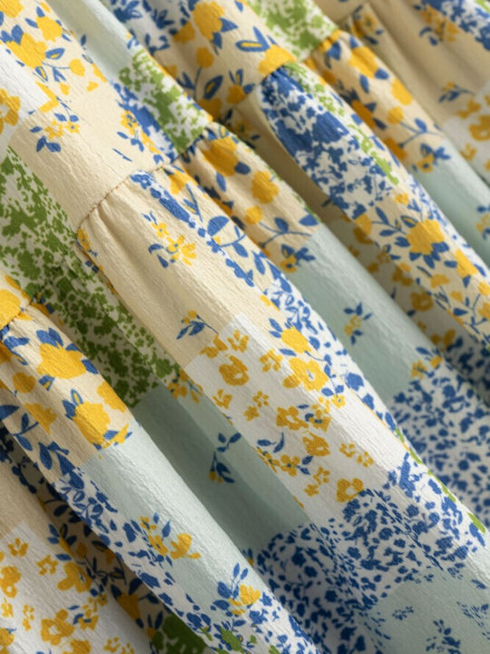 Kinderkleid Ärmellos Mehrfarbig