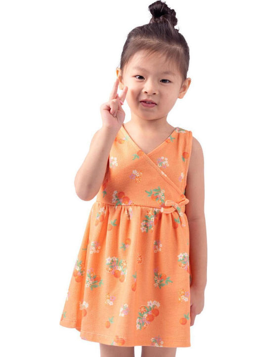 Rochie pentru Copii Fără mâneci Orange