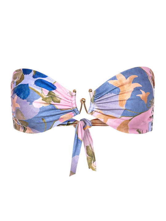 Strapless Bikini Top Fawn
