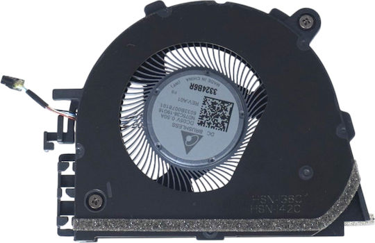 Laptop CPU Cooling Fan for HP EliteBook x360 830 G7 830 G8 M03868-001 6033b0078001 ND75C38-19G16 HSN-I38C HSN-I42C 4pin Code 81463