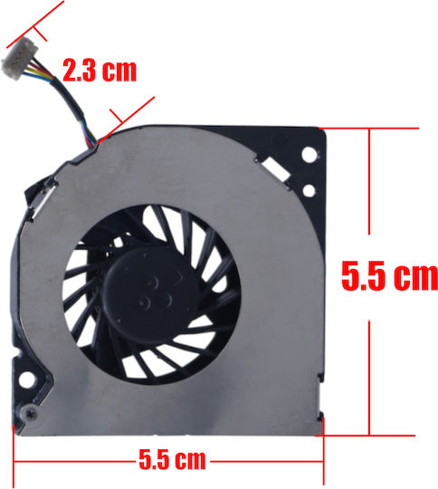 CPU Fan ZTE Spro2 Beam Project MF97V MF97B MF97G BAAA0508R5H P002 DC5V 0.5A 4Pin Code 81467