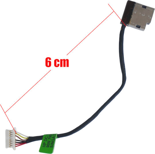 HP Laptop Power Socket with Cable for HP HP 14-dd0000nv 14-dq2055wm HP14-fq0010nr 14-dv0010wm 14-dv0000nv 14-dv0229nw 14-dv0219nw 15-eg0008nw HP 15-eg0099nw HP Envy 13-ba1179nw 17z-ca300 14s-dq2002nv 15-eg0005nv 15-eg0095nw 14s-dq2001nv 14s-dq2289nw