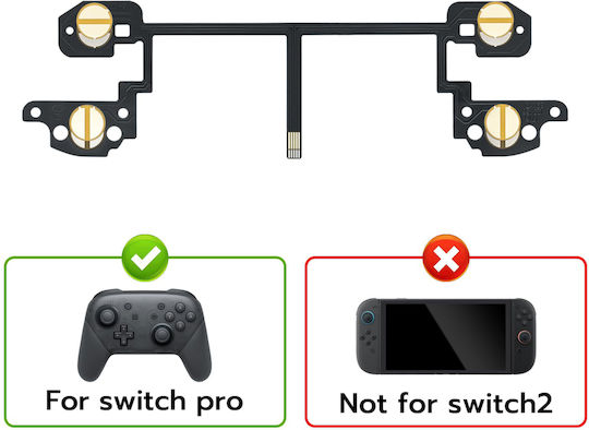 Zr Zr L/r Button Flex Cable Ribbon Board Module Nintendo Switch Ns-switch Pro Controller Κωδ.1-game155