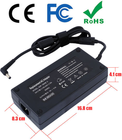 Laptop-Netzteil AC Adapter Ladegerät MSI GF63 Thin 11UC-215XPL Laptop Notebook Ladegerät OEM Hohe Qualität Code 60137