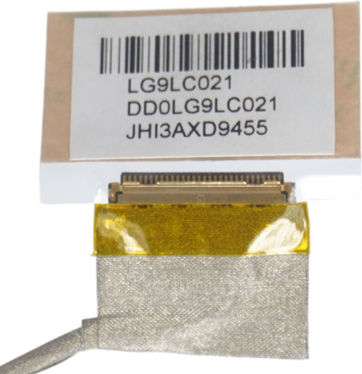 Flex Video Screen LCD Cable for Laptop Haier 5000 Casper C600 C650 15.6" 60Hz DD0LG9LC001 DD0LG9LC021 JHI3AXD9455 EDP 30pins Monitor Cable Code 1-flex1373