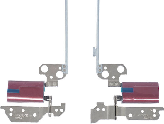 Hinges Bracket Set Red Dell Inspiron 11 3000 3168 3169 3179 3185 2-in-1 Hinge Kit Left Right Code 1-hng0367