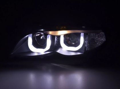Front Lights Angel Eyes for BMW E46 2001-2005