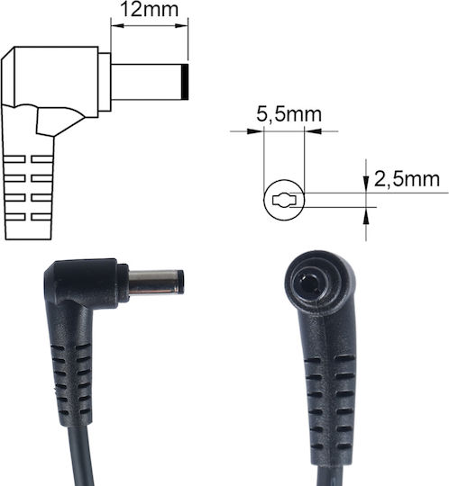Laptop Power Supply AC Adapter Charger 1533244 2523519 2527678 6500918 6501064 2523519r 2527678r 316688-002 317188-001 325112-001 Laptop Notebook Charger OEM High Quality Code 60015