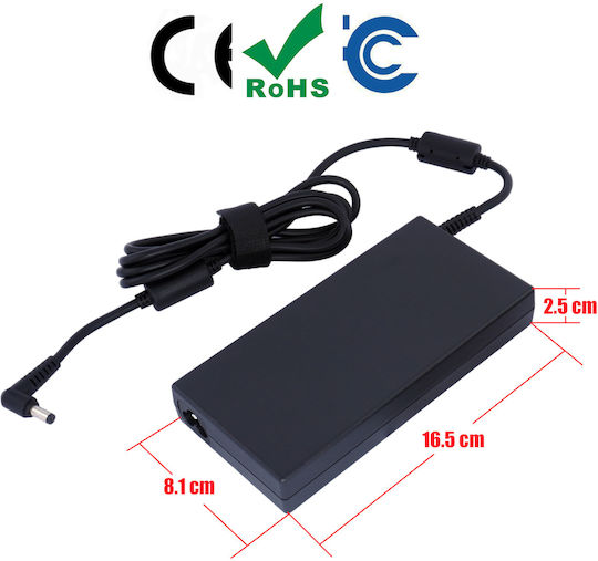 Laptop-Netzteil-Ladegerät Fujitsu Celsius H720 H760 19V 7.89A 150W OEM-Code 60242