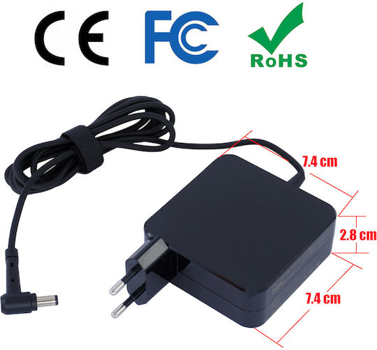 Laptop Power Supply AC Adapter Charger Asus K52 Series K62 Series K70 Series K72 Series M51 Series N10 Series N20 Series N51 Series Code 60163
