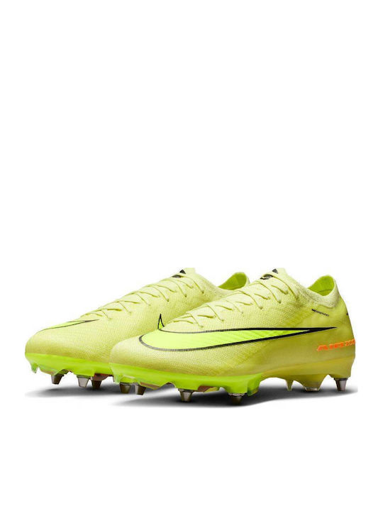 Nike Mercurial Vapor 16 Elite SG Football Shoes with Cleats Yellow Nike Mercurial Vapor 16 Elite SG Football Shoes with Cleats Yellow