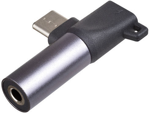 Akyga Converter USB-C male to 3.5mm / USB-C female 1pcs AK-AD-62