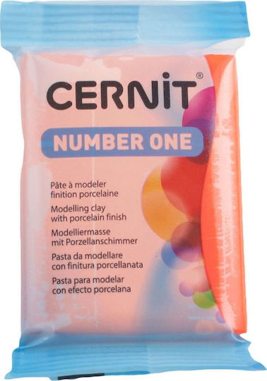 Cernit Number One Πορτοκαλί Πολυμερικός Πηλός 56gr