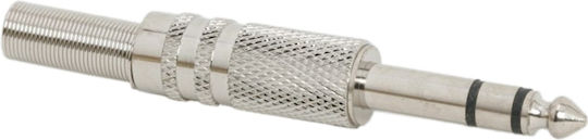Male Jack Plug Stereo 6.3 Mm