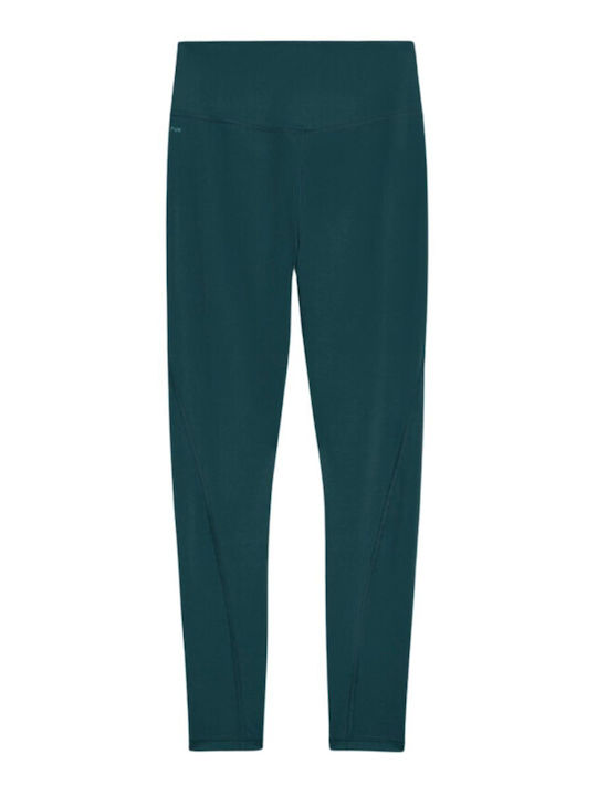 Colanți Lung Talie Înaltă Leggings Pentru Instruire Verde