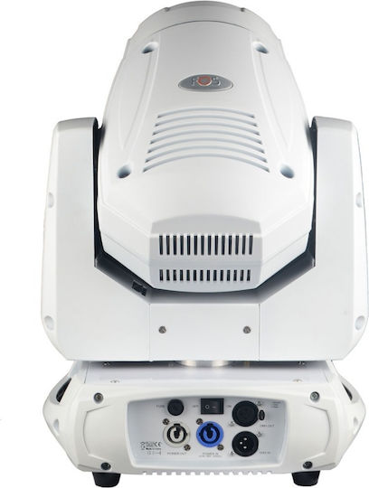 Fos Technologies Προβολέας Beam LED με Ρομποτική Κεφαλή Scorpio Pearl Ψυχρό Λευκό