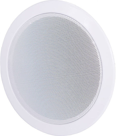 Ihos IPA-CS Εντοιχιζόμενο Ηχείο 6W (Τεμάχιο) Λευκό