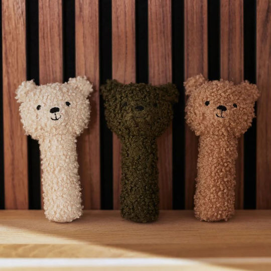 Rattle Bear for 0++ Months Biscuit