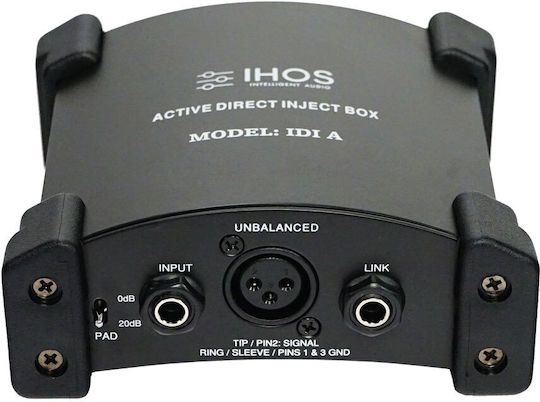 Ihos Idi A Active DI Box with Phantom Power and Battery