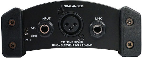 Ihos Idi A Active DI Box with Phantom Power and Battery
