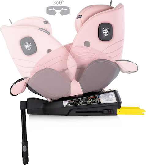 Chipolino Premium Καθισματάκι Αυτοκινήτου i-Size με Isofix Pink Marshmallow