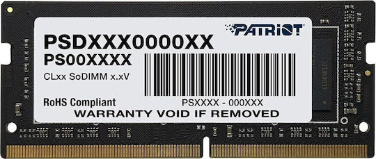 Patriot Signature Line DDR4 με Module 1x8GB και Ταχύτητα 2400 για Laptop