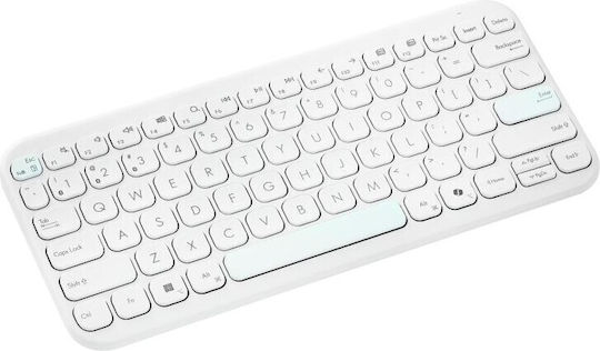 Asus Marshmallow KW100 Wireless Bluetooth Keyboard Only English US White