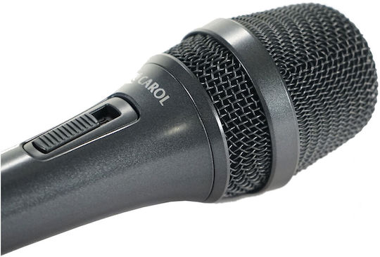 Ihos AC-900S Δυναμικό Μικρόφωνο XLR Χειρός για Φωνητικά σε Γκρι Χρώμα