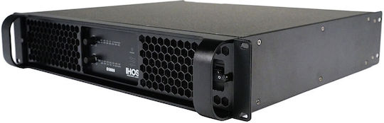 Ihos D-3600 Τελικός Ενισχυτής PA 2 Καναλιών 3600W/4Ω 1800W/8Ω με Σύστημα Ψύξης L005746