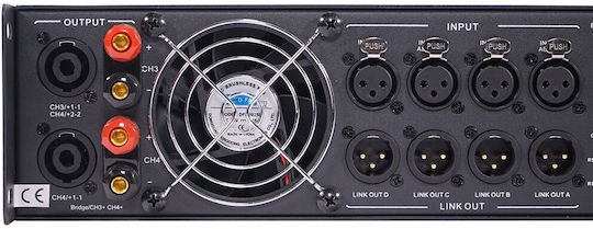Ihos QUADRO DSP 6.4 Power Amplifier PA 4 Channels