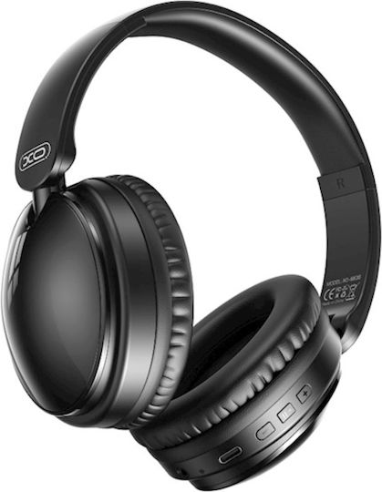 XO BE49 Bluetooth Wireless Over Ear Headphones Black