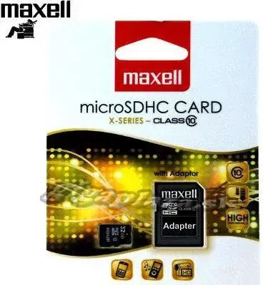 Maxell microSDHC 32GB Klasse 10 mit Adapter